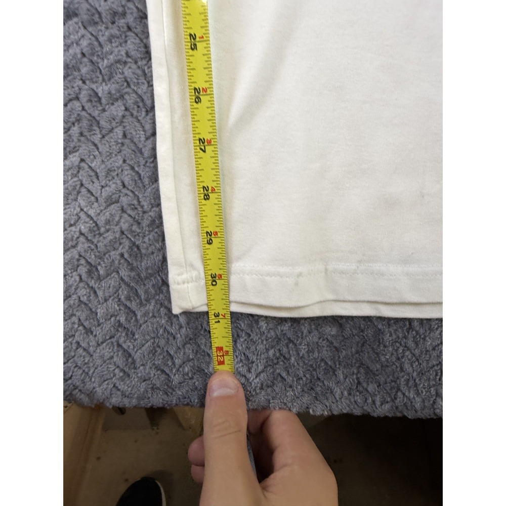 Shape FX By Newport News Pants Womens Large Tall White Cotton Mid Rise USA Made - Picture 3 of 8